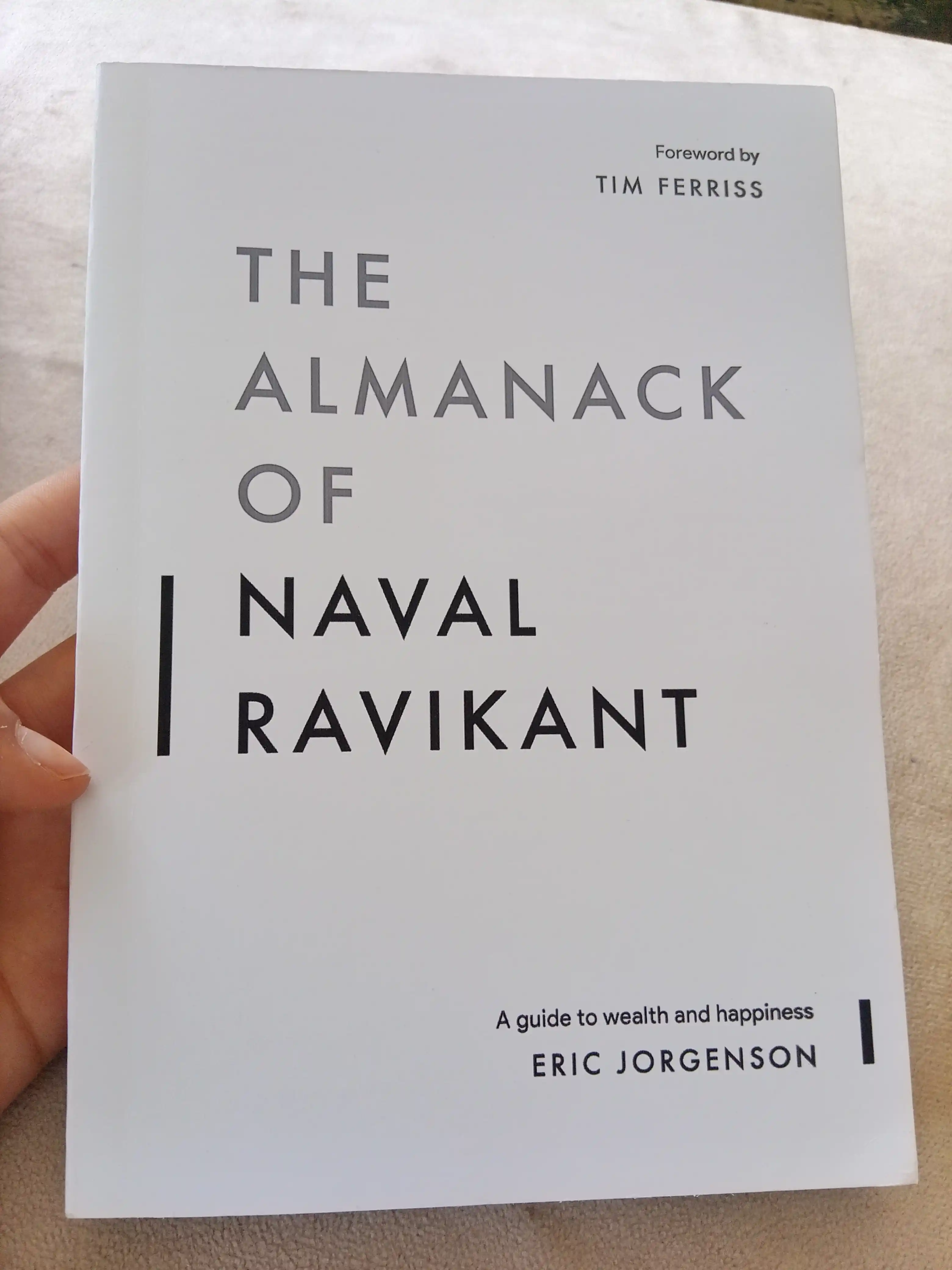 The Almanack of Naval Ravikant Eric Jorgenson, английский язык