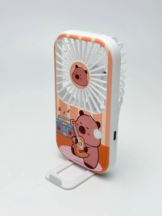 Universal mini qo‘l ventilyatori, stol ustiga qo'yadigan, USB kabelli, portativ, ixcham
