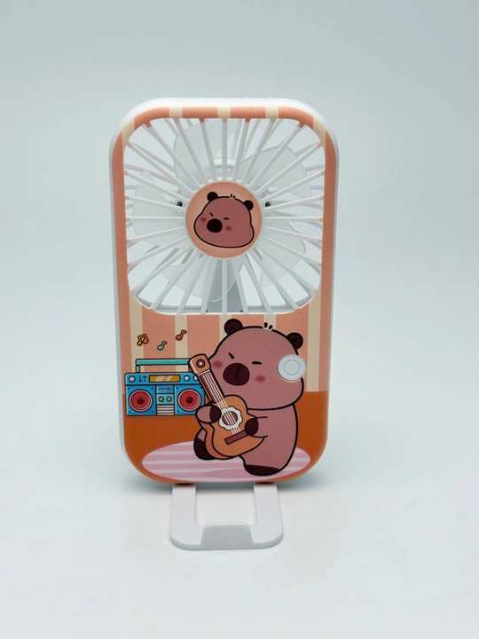 Universal mini qo‘l ventilyatori, stol ustiga qo'yadigan, USB kabelli, portativ, ixcham