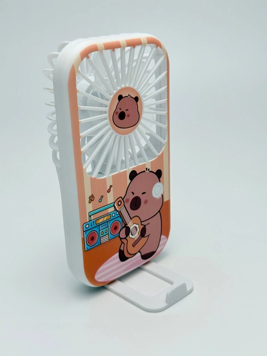Universal mini qo‘l ventilyatori, stol ustiga qo'yadigan, USB kabelli, portativ, ixcham