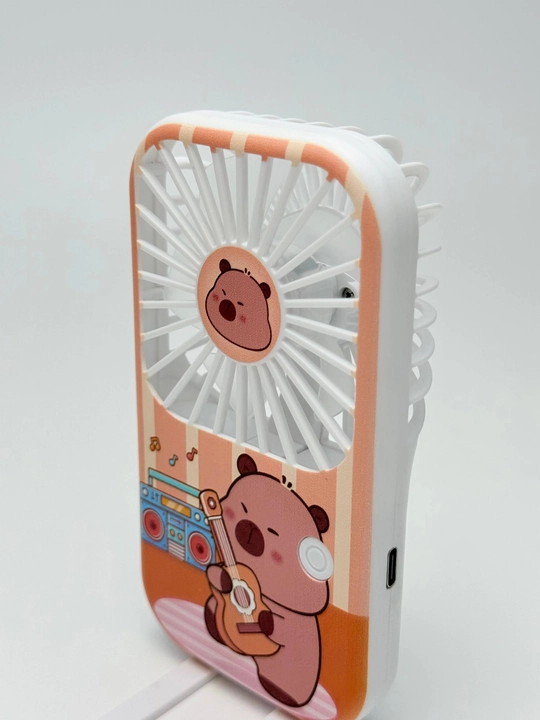 Universal mini qo‘l ventilyatori, stol ustiga qo'yadigan, USB kabelli, portativ, ixcham