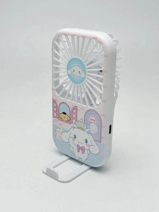 Universal mini qo‘l ventilyatori, stol ustiga qo'yadigan, USB kabelli, portativ, ixcham