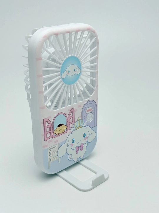 Universal mini qo‘l ventilyatori, stol ustiga qo'yadigan, USB kabelli, portativ, ixcham