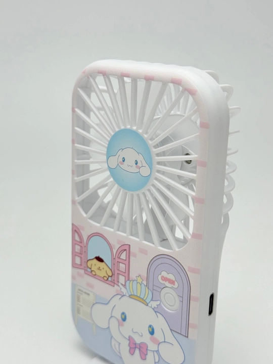 Universal mini qo‘l ventilyatori, stol ustiga qo'yadigan, USB kabelli, portativ, ixcham