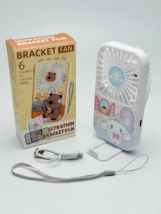 Universal mini qo‘l ventilyatori, stol ustiga qo'yadigan, USB kabelli, portativ, ixcham