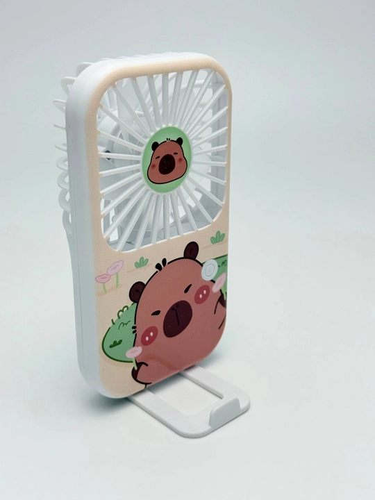 Universal mini qo‘l ventilyatori, stol ustiga qo'yadigan, USB kabelli, portativ, ixcham