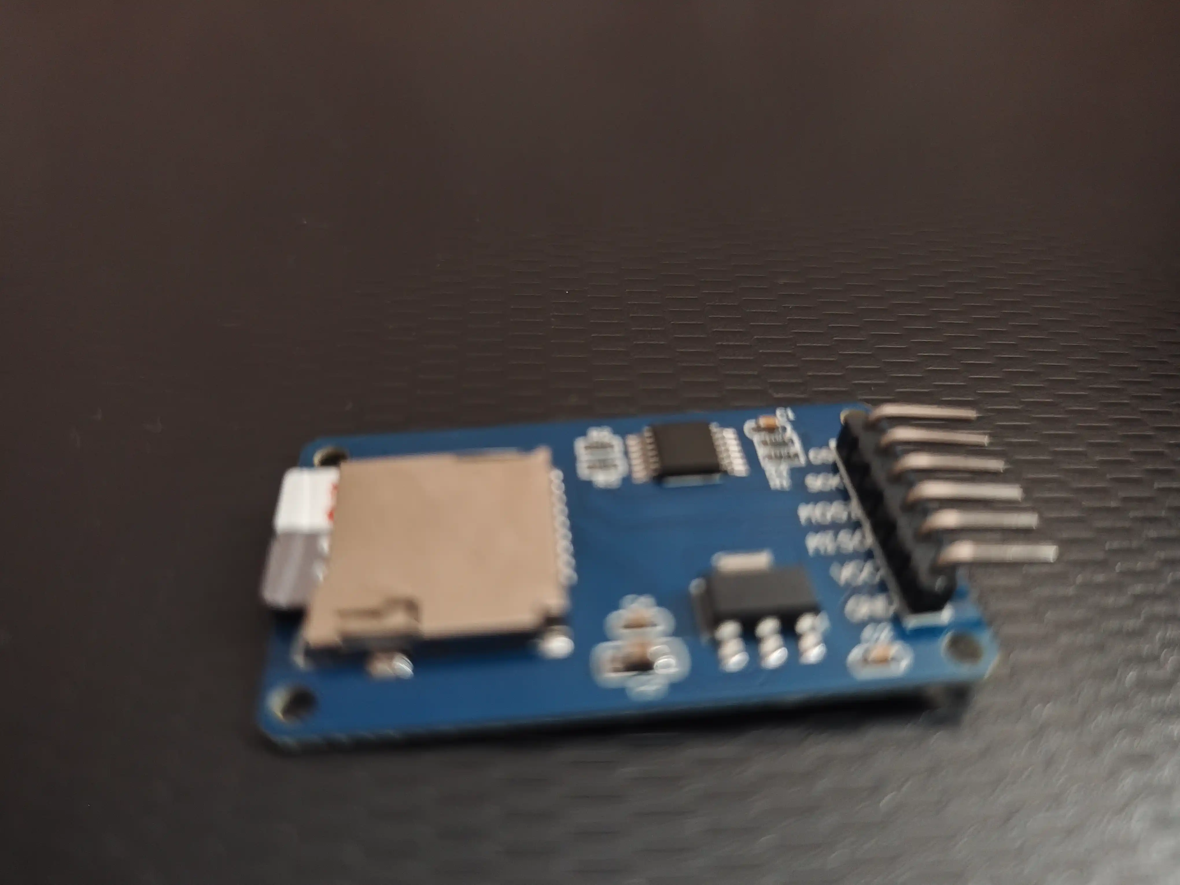 Модуль-картридер карты памяти Micro SD к Arduino, ESP, Paspberry