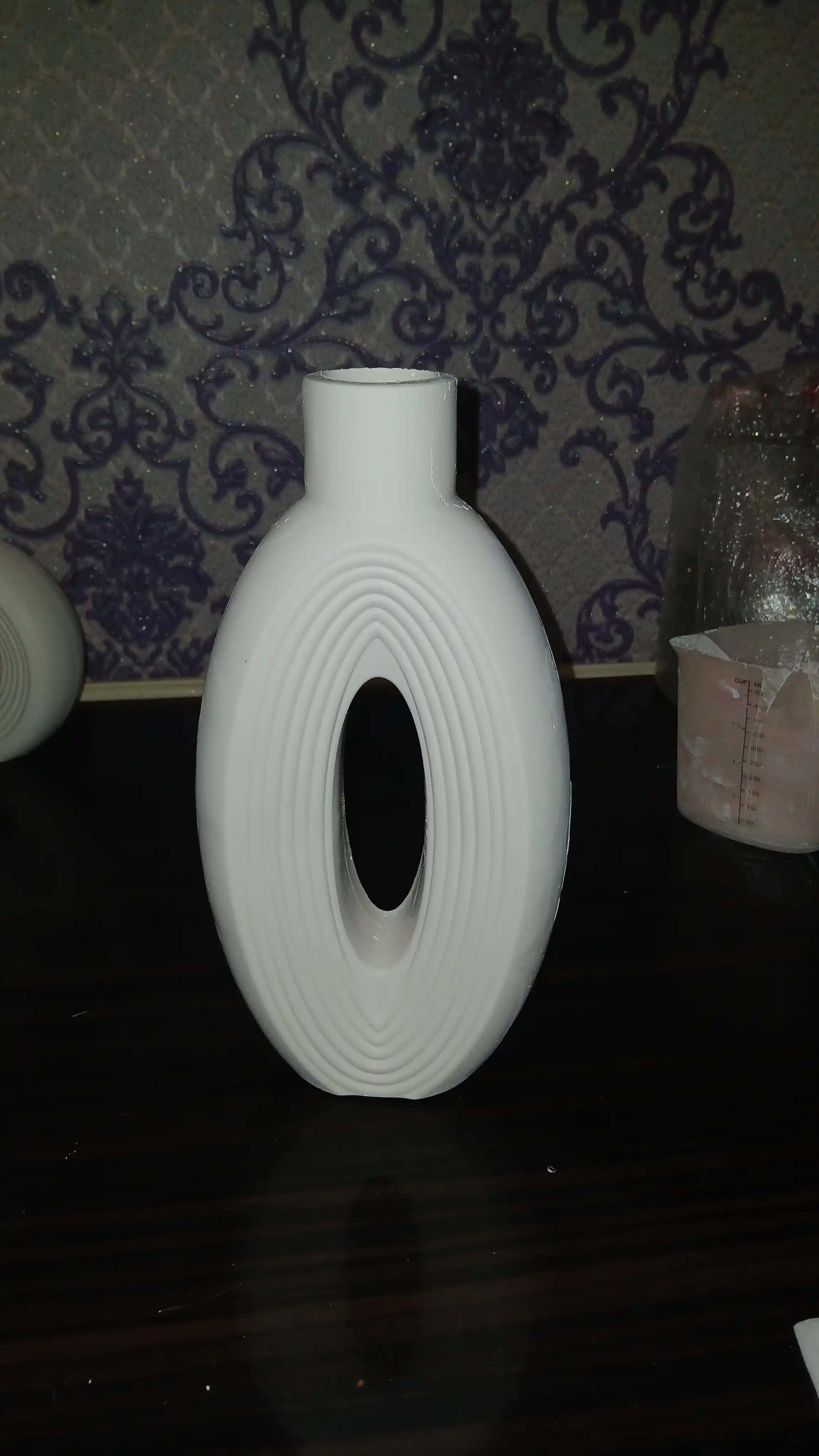 Silikon qolip, gullar uchun guldon, guldon qolipi, gips va smola uchun mold