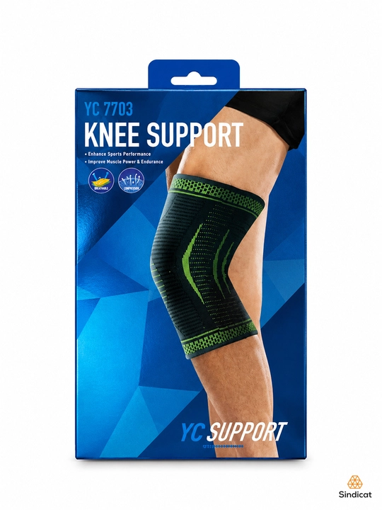 Tasmali sport tizza bandaji, tizza uchun elastik bandaj, ortopedik, bo‘g‘imlar uchun