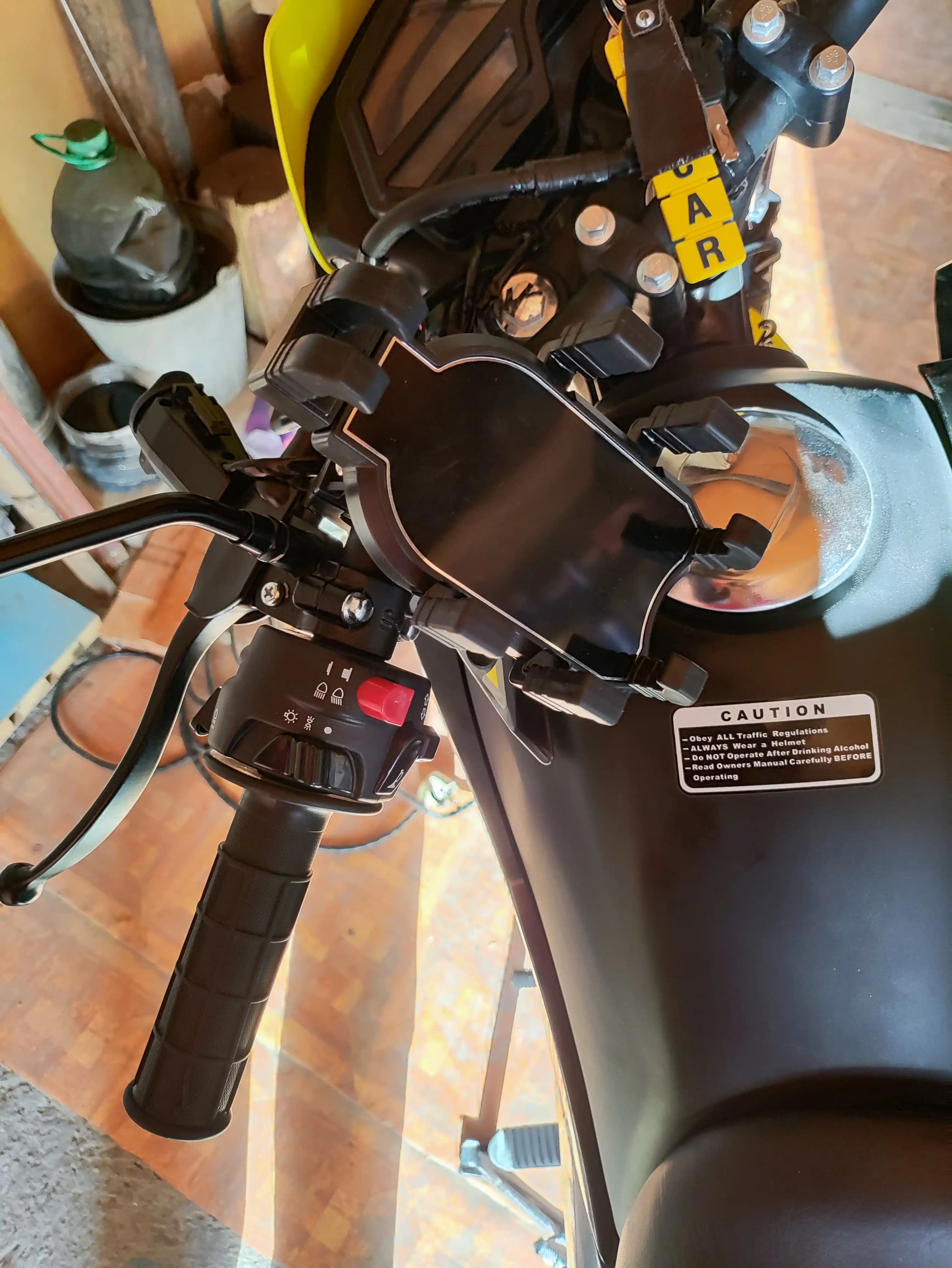 Telefon ushlagich 360° rulga, velosiped skuter mototsikl uchun universal
