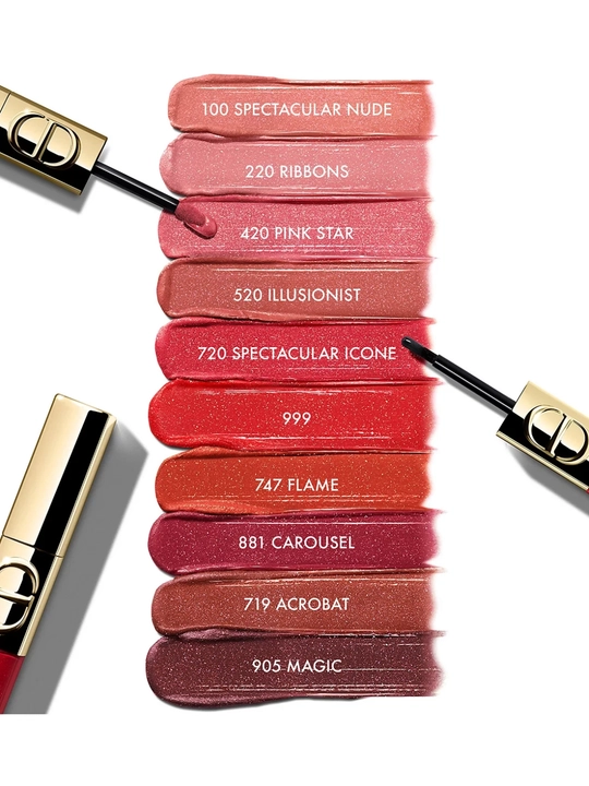 Блеск-помада Dior Liquid Sequin 881 Carouse - эффект блеска и комфорт на губах