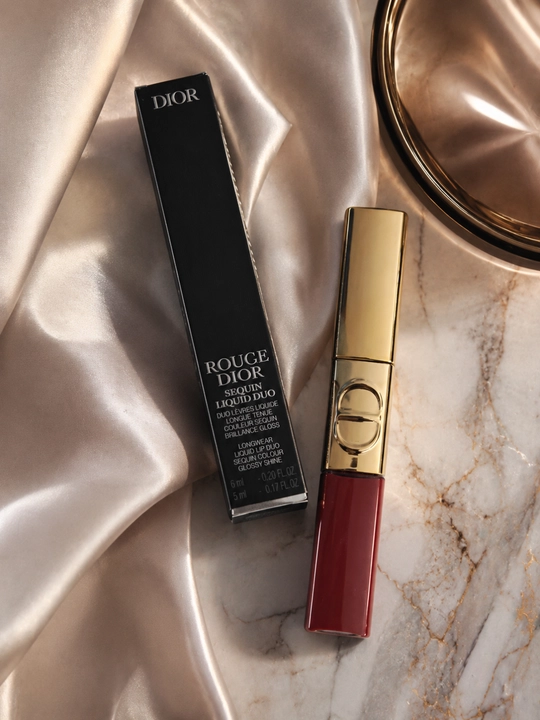 Блеск-помада Dior Liquid Sequin 881 Carouse - эффект блеска и комфорт на губах