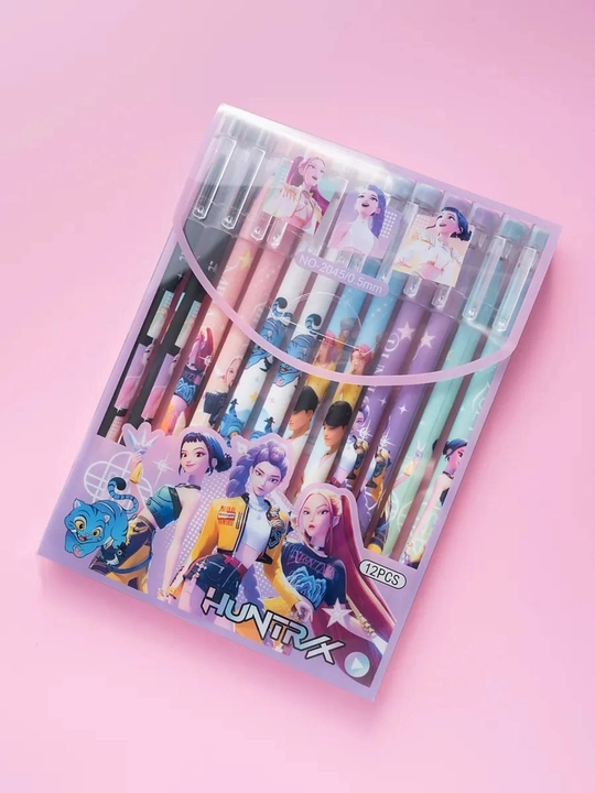 Huntrix - “Yoz-O‘chir” ruchkalar to‘plami — 12 dona