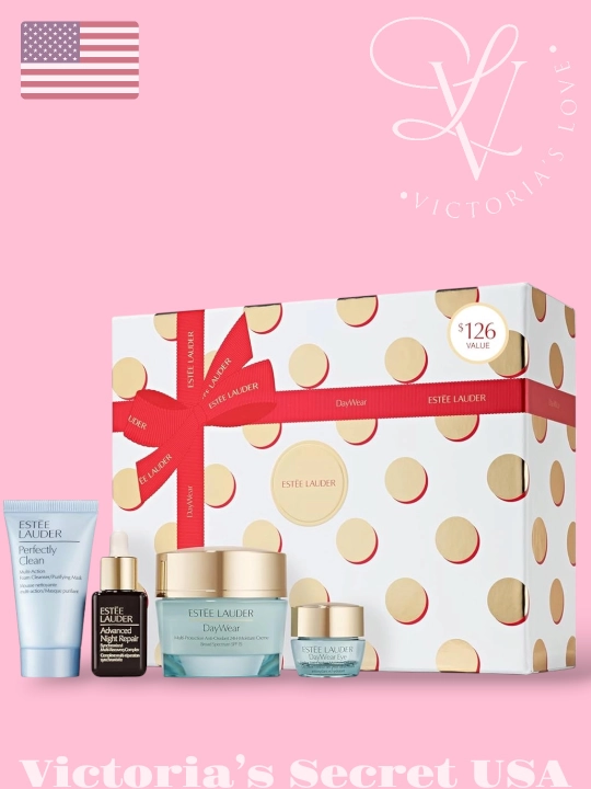 Подарочный набор Estee Lauder, крем для лица, ночная сыворотка, крем для кожи вокруг глаз - 
