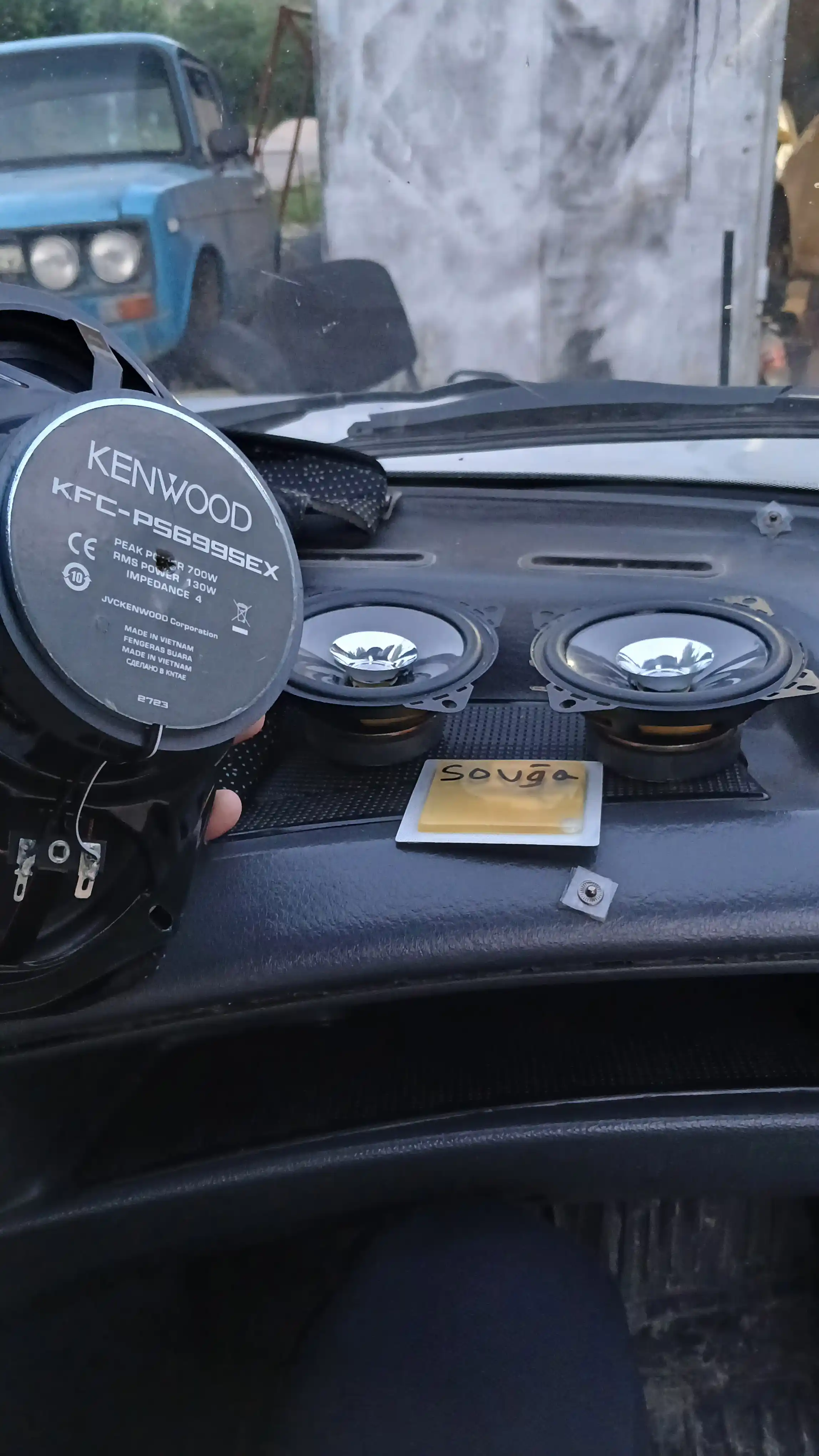Kenwood 700w 2 динамика, BASS 5 динамиков, 4 динамика и усилитель басов не нужны kalonka