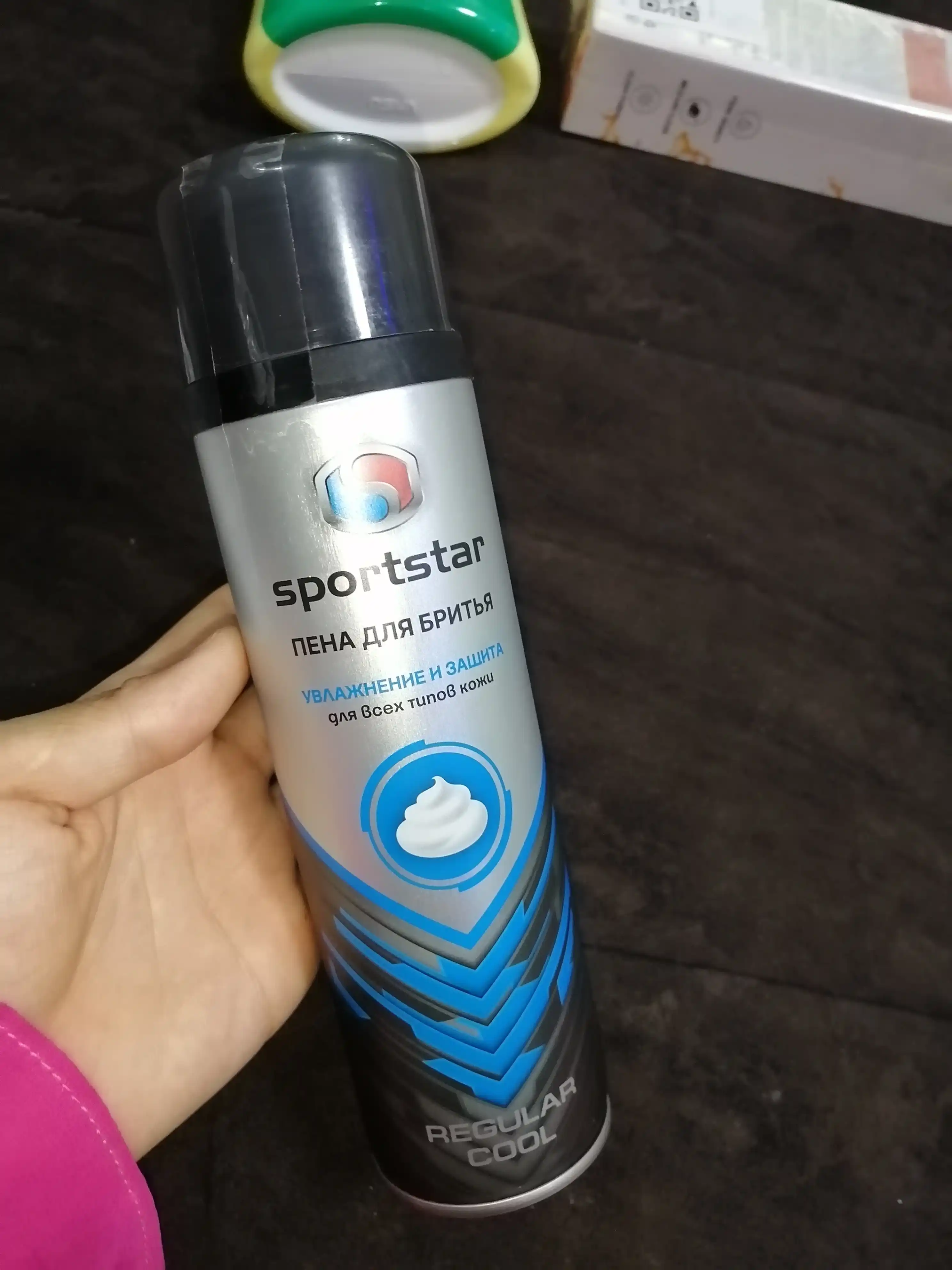 Пена для бритья Sportstar For Men Regular увлажнение и защита, 200 мл