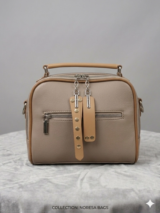 Noresa Bags ayollar sumkasi: eko-charmdan kross-bodi, zamonaviy va qulay kundalik model