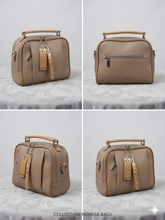 Noresa Bags ayollar sumkasi: eko-charmdan kross-bodi, zamonaviy va qulay kundalik model