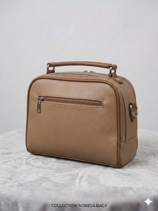 Noresa Bags ayollar sumkasi: eko-charmdan kross-bodi, zamonaviy va qulay kundalik model