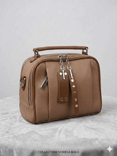 Noresa Bags ayollar sumkasi: eko-charmdan kross-bodi, zamonaviy va qulay kundalik model - 