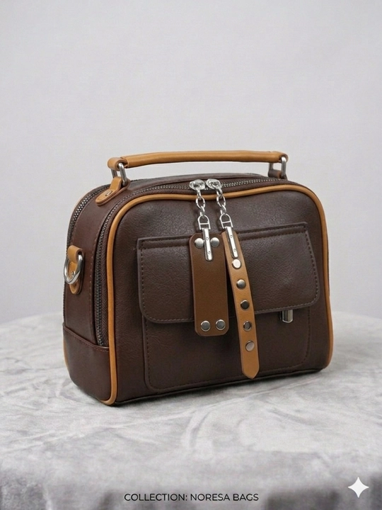 Noresa Bags ayollar sumkasi: eko-charmdan kross-bodi, zamonaviy va qulay kundalik model - 