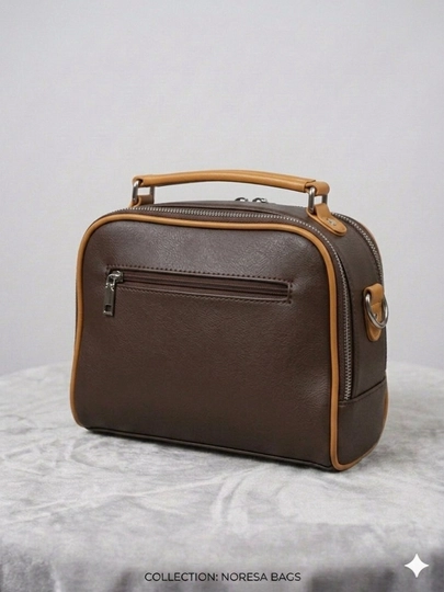 Noresa Bags ayollar sumkasi: eko-charmdan kross-bodi, zamonaviy va qulay kundalik model