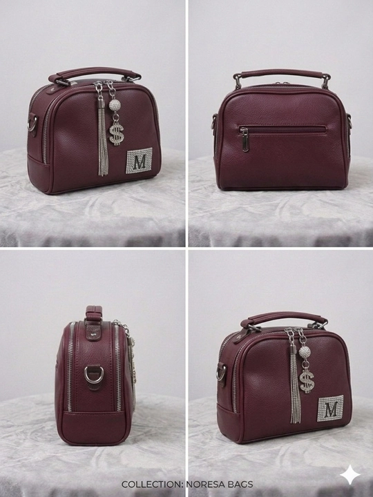 Noresa Bags ayollar sumkasi: eko-charmdan kross-bodi, zamonaviy va qulay kundalik model