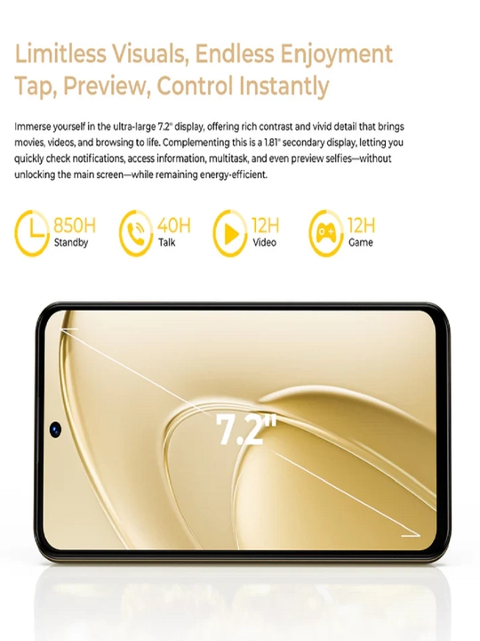 Смартфон S27 Ultra C68 Plus, 16/128 ГБ, камера 64 Мп, батарея 6000 мАч
