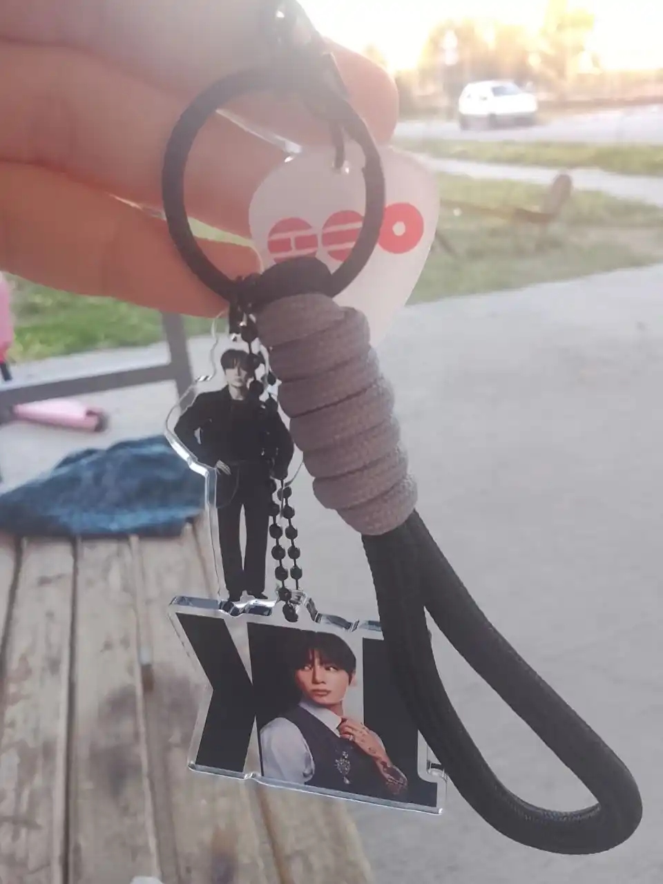 Брелок BTS "Arirang", акриловый аксессуар для ключей и сумок