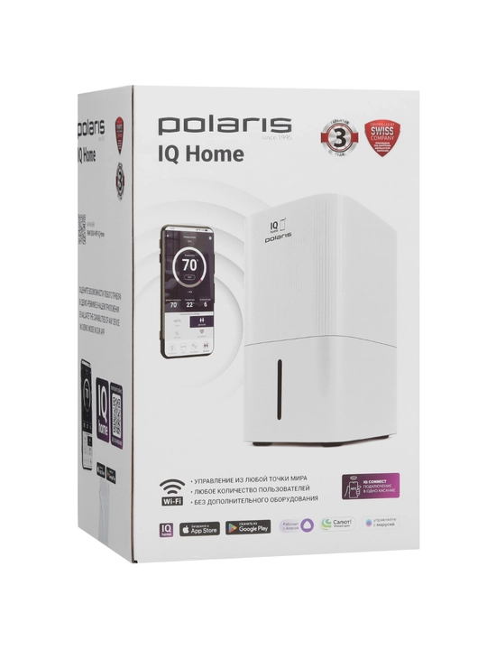 Мойка воздуха Polaris PAW 0804 Wi-Fi IQ Home