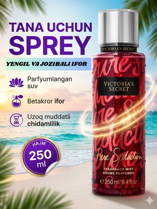 Парфюмированный спрей мист для тела Victoria's Secret – стойкий аромат