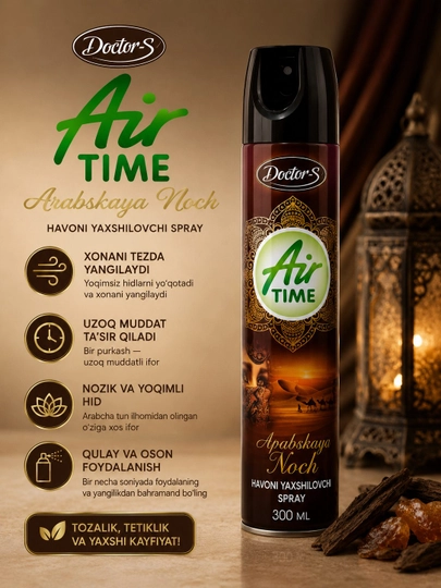 Освежитель Doctor-s — ANOR777-ANORASVIJITILDOSTR-КОРИЧН