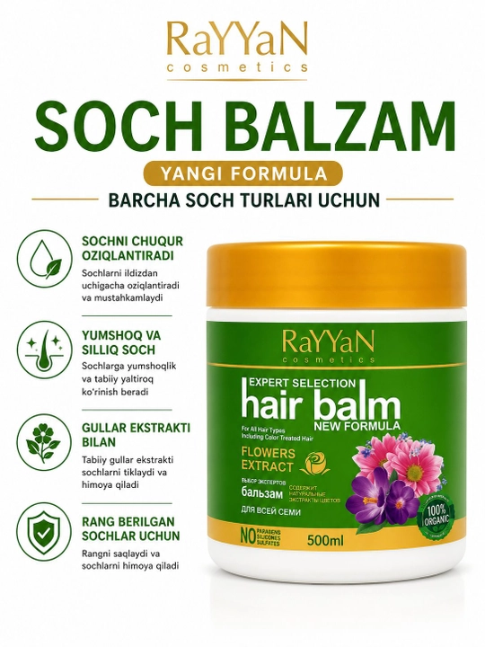 Balzam Rayyan, 500 ml - 