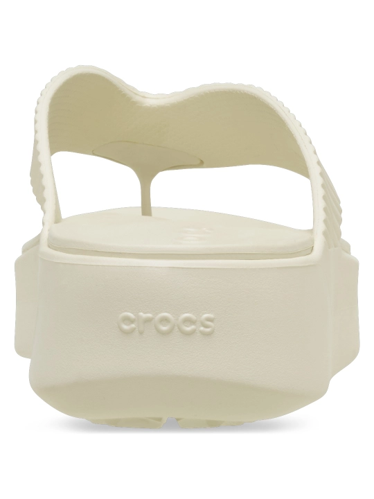 CROCS Getaway Groove Platform Flip Sandstone 210700, ayollar va erkaklar uchun