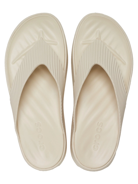 CROCS Getaway Groove Platform Flip Sandstone 210700, ayollar va erkaklar uchun