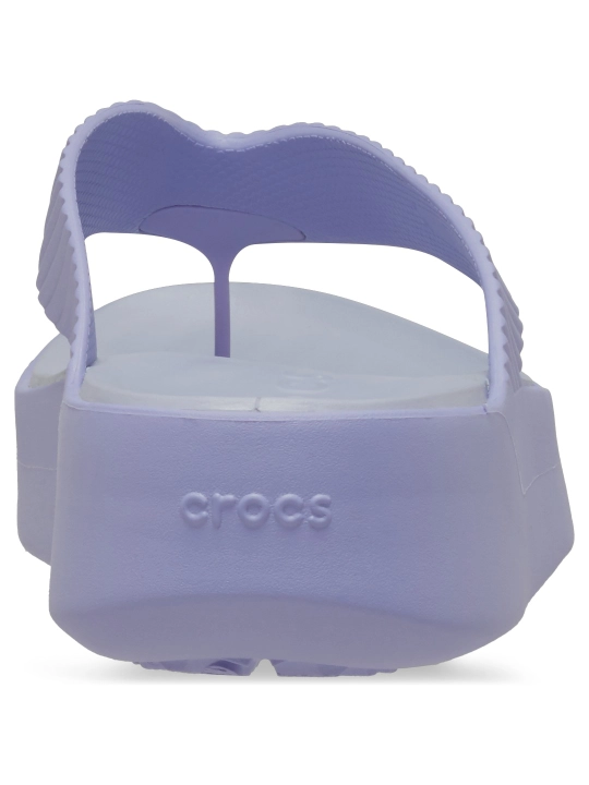 CROCS Getaway Groove Platform Flip Sandstone 210700, ayollar va erkaklar uchun