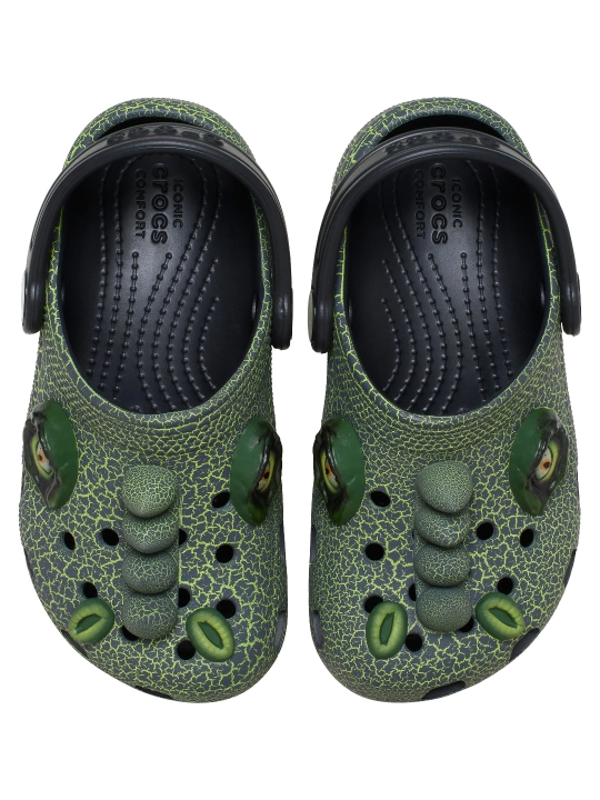CROCS IAM Scary Dino Clog 211372-001, bolalar uchun