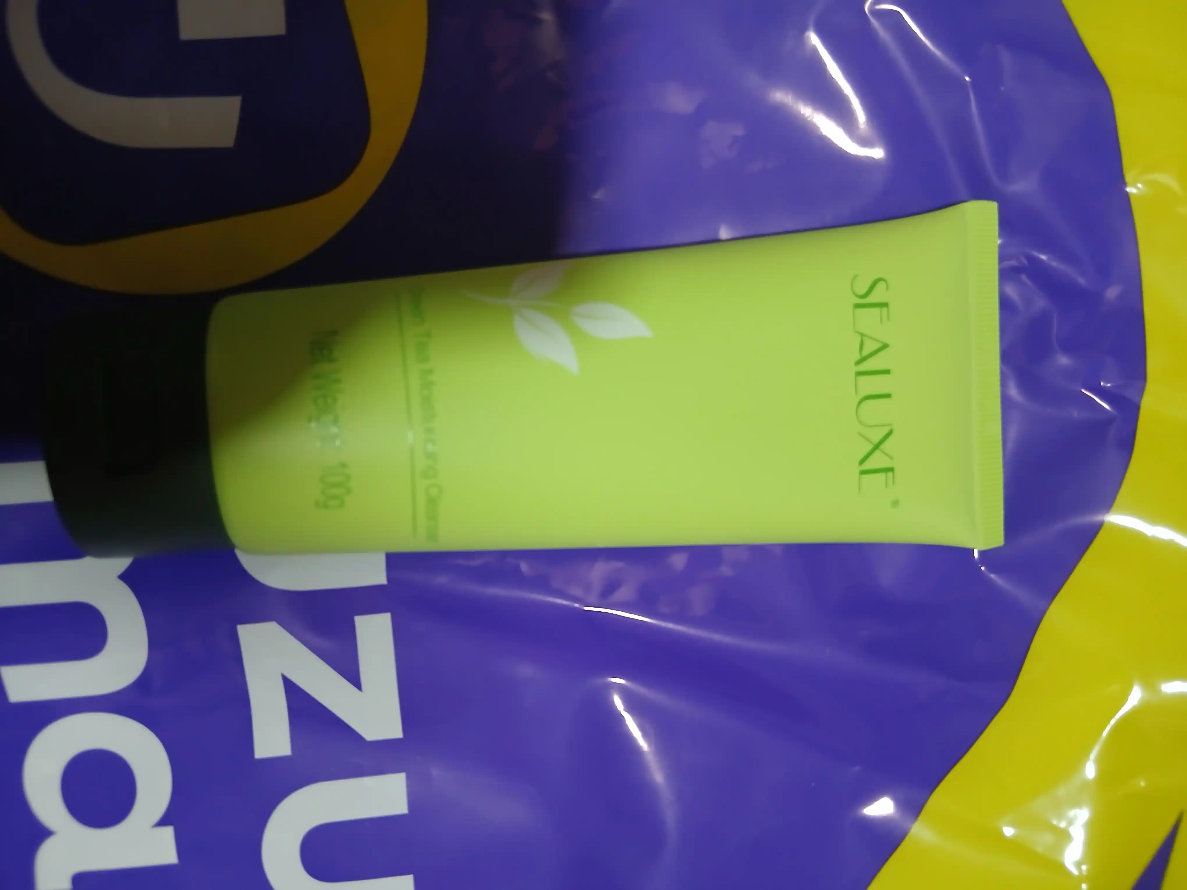 Greenleaf SEALUXE Yashil choyli namlovchi yuz uchun tozalovchi pasta, 100 g
