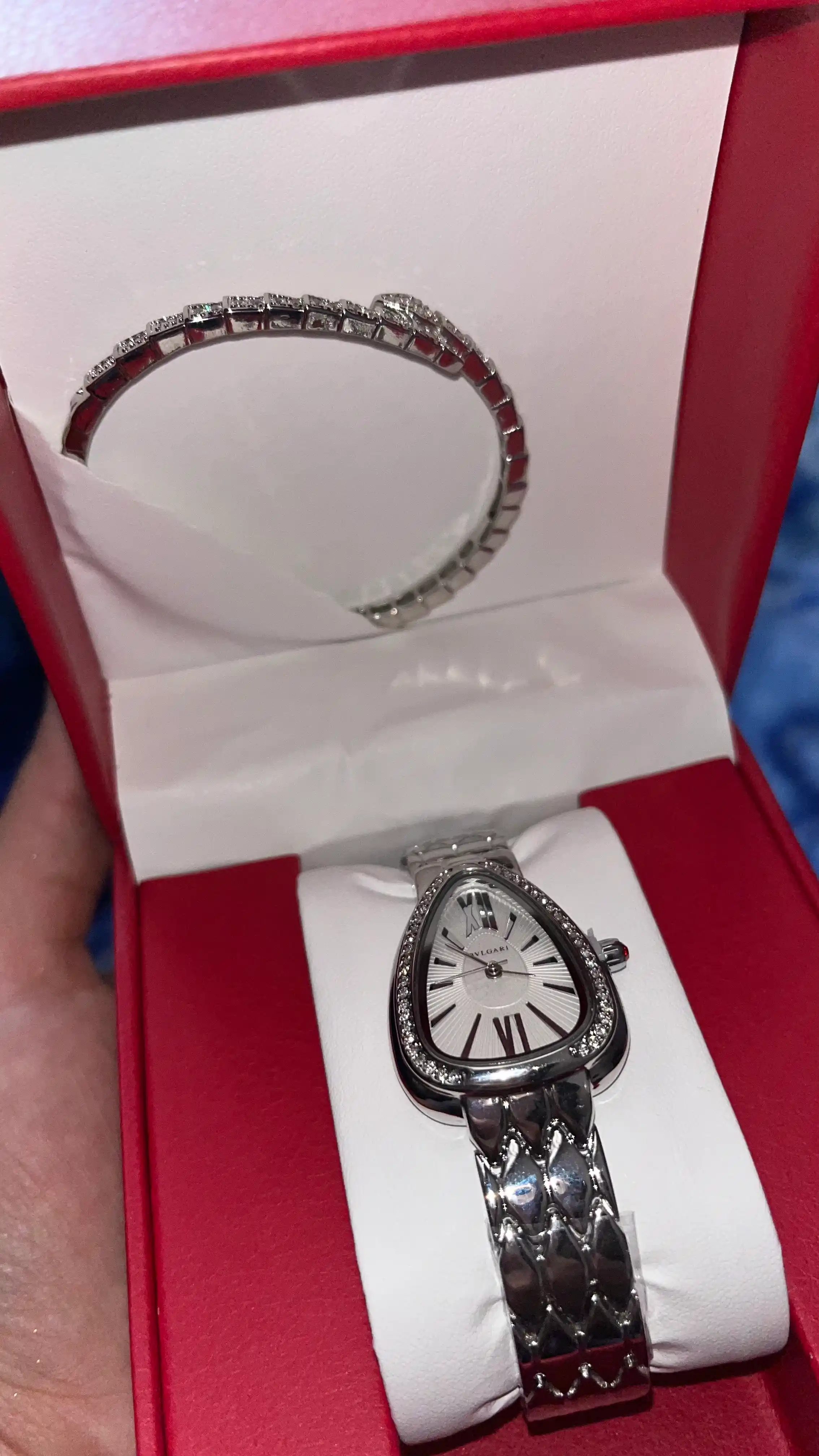 BVLGARI Serpenti uslubidagi ayollar soati