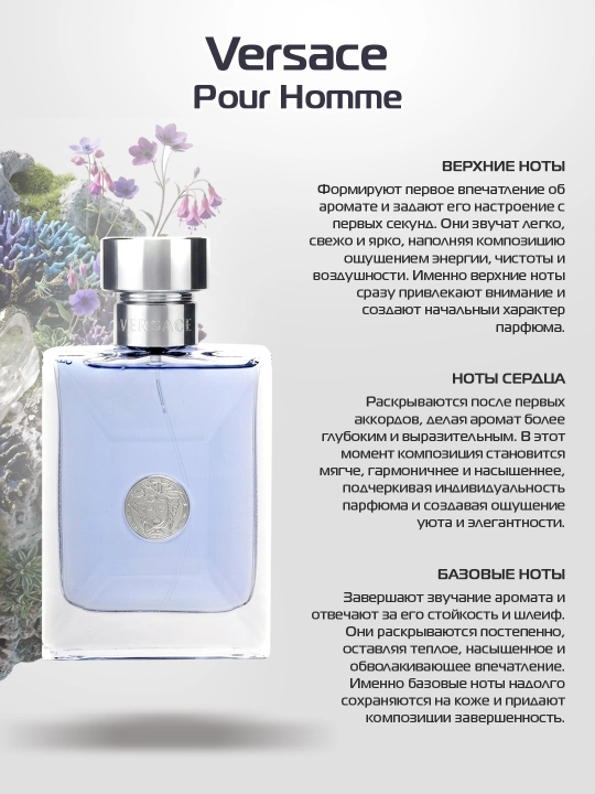 Духи для мужчин Versace Pour Homme 100мл
