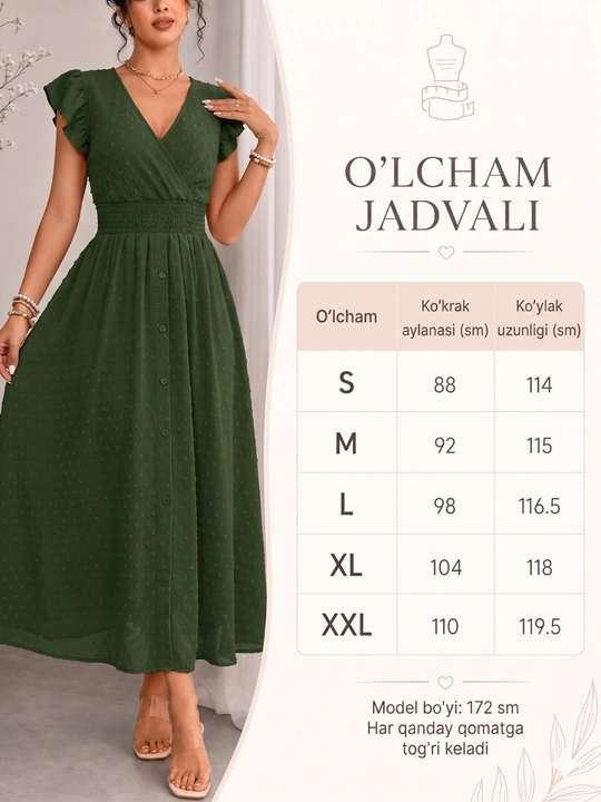 Женское платье миди, свободное, легкое, 6 цветов, S-2XL