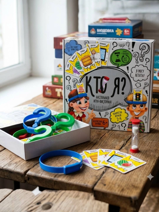 Настольная игра-викторина "Кто Я?"