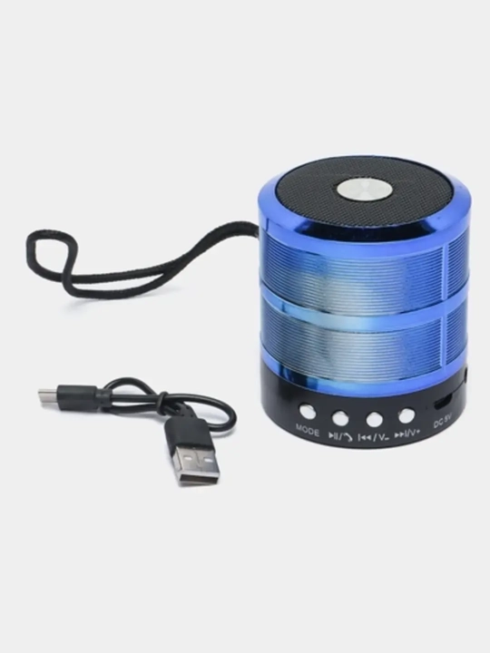 Портативная колонка WS-887, мини-колонка - 