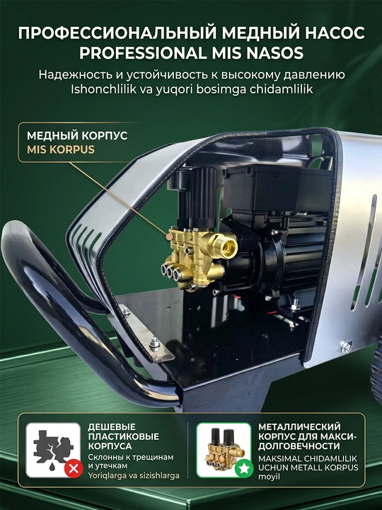 Автомойка высокого давления, 3000 Вт, Мойка высокого давления автомойка