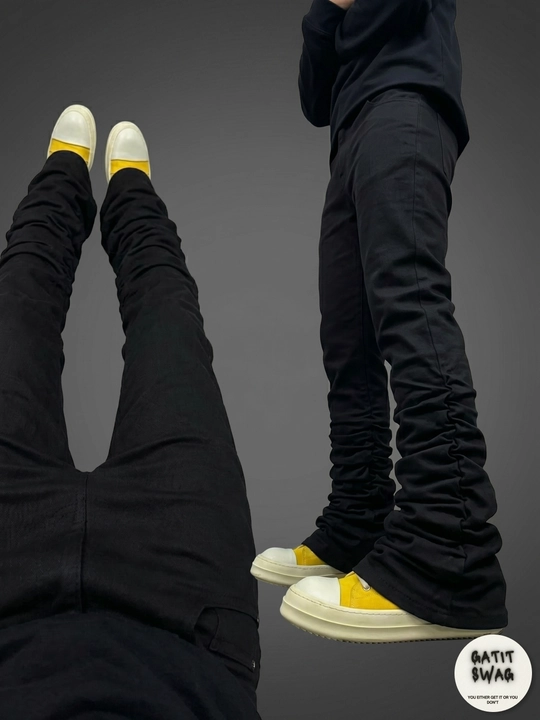 Jinsi Flared клёш stretch Y2K - 