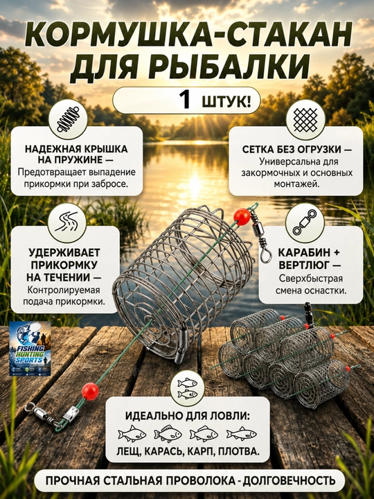 Набор поводков рыболовных для Флэт метода - 