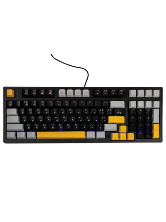 Geymerlar uchun RGB yoritgichli o‘yin mexanik klaviaturasi YELANDAR