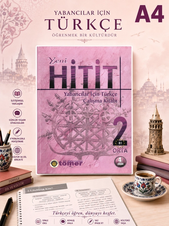 «Yeni Hitit 2 — Рабочая тетрадь по турецкому языку для иностранцев» - 