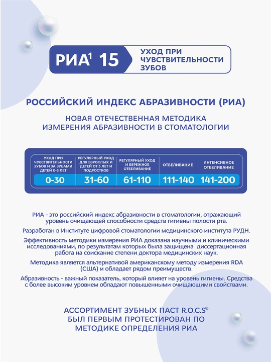 R.O.C.S. зубная паста для чувствительных зубов, мгновенный эффект, 94 г Еврокосмед
