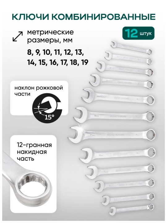 Rockforce nabor kluch 108 tadan 216 tagacha buyum bo'lgan asboblar va kalitlar to'plami